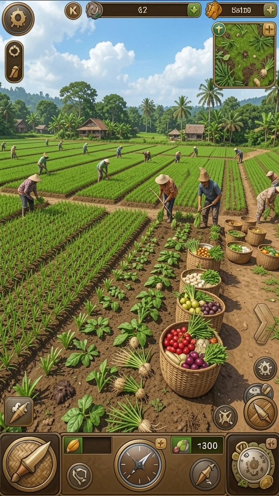 kelinci88 - Tangkapan layar menunjukkan menu utama yang berwarna-warni.